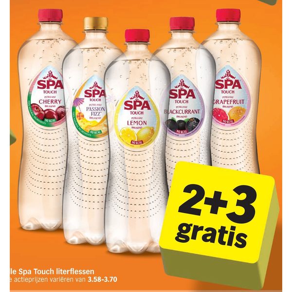 Alle Spa Touch literflessen