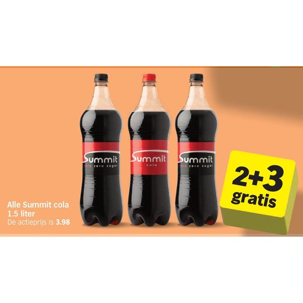 Alle Summit cola 1.5 liter