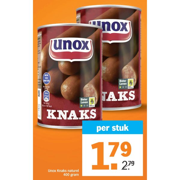 Knaks naturel