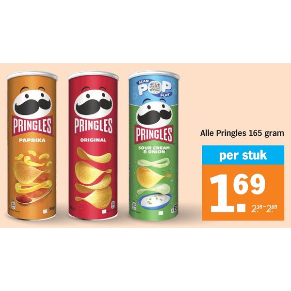 Pringles 165 gram