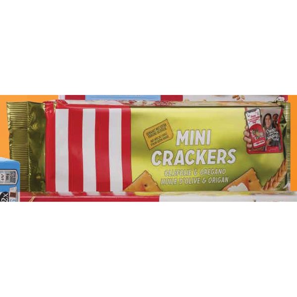 Mini Crackers Olijfolie & Oregano