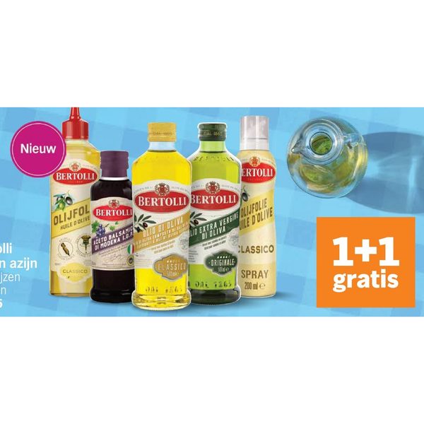 Alle Bertolli olijfolie en azijn
