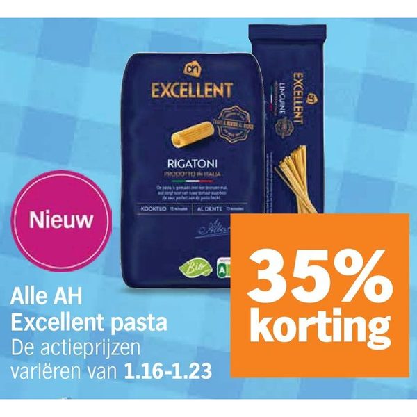 Alle AH Excellent pasta
