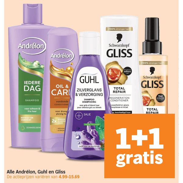 Shampoo en conditioner assortiment