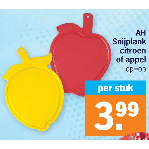 AH Snijplank citroen of appel