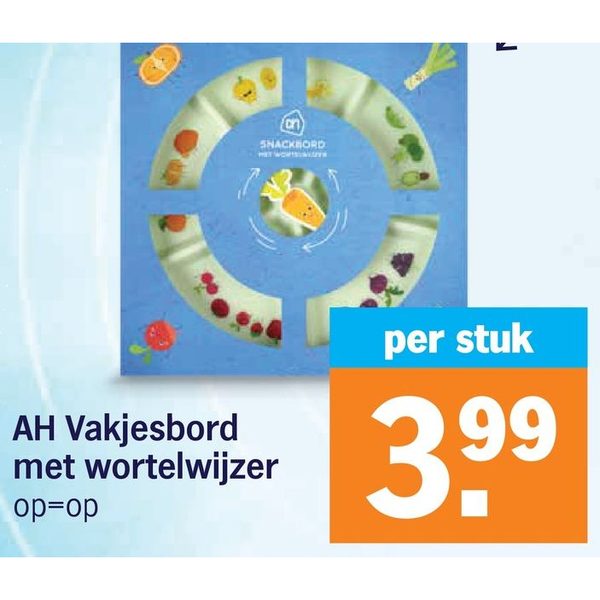 AH Vakjesbord met wortelwijzer