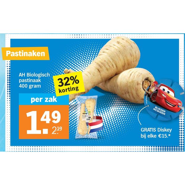 AH Biologisch pastinaak
