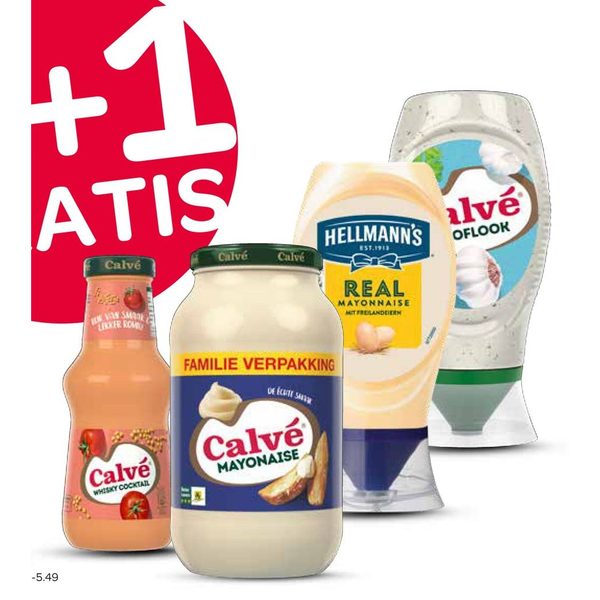 Calvé of Hellmann's sauzen