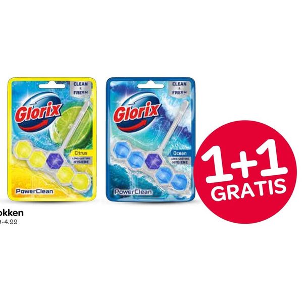 alle Glorix toiletblokken