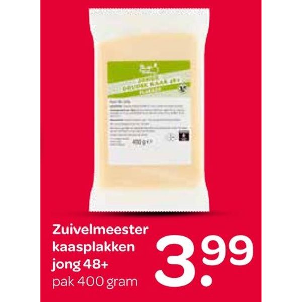 Zuivelmeester kaasplakken jong 48+