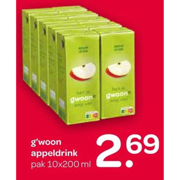 g'woon appeldrink