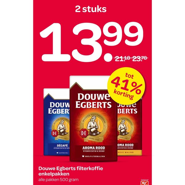 Douwe Egberts filterkoffie