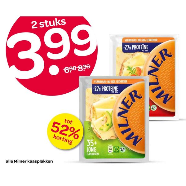 alle Milner kaasplakken
