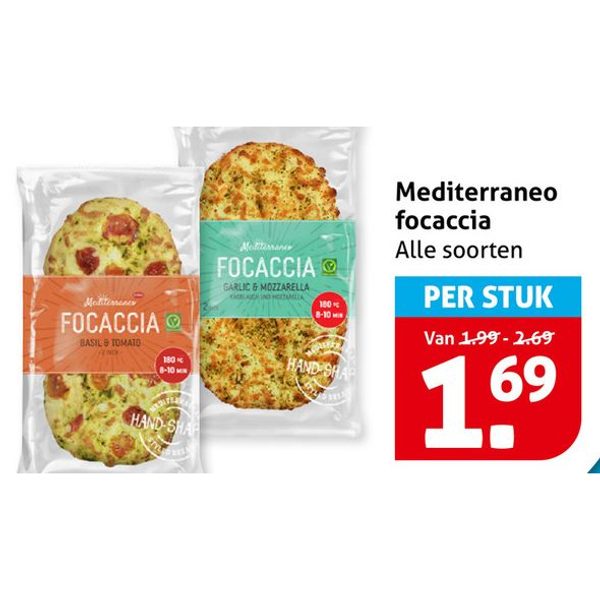 Mediterraneo focaccia