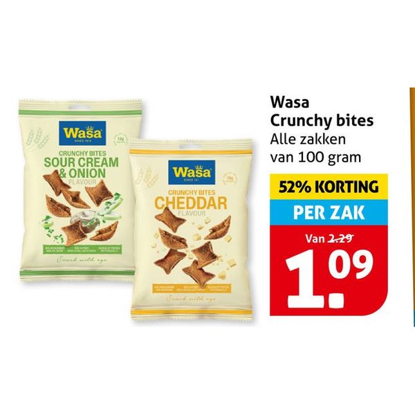 Wasa Crunchy bites