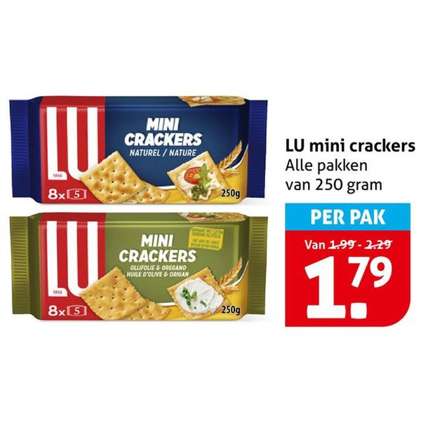 LU mini crackers