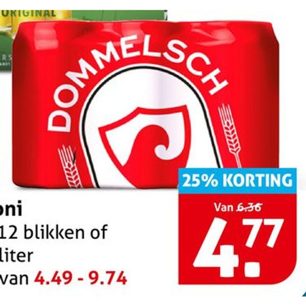 Dommelsch of Peroni