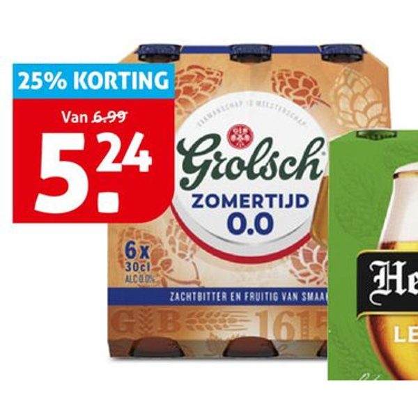 Grolsch Zomertijd 0.0