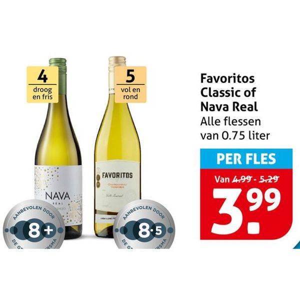 Favoritos Classic of Nava Real wijn