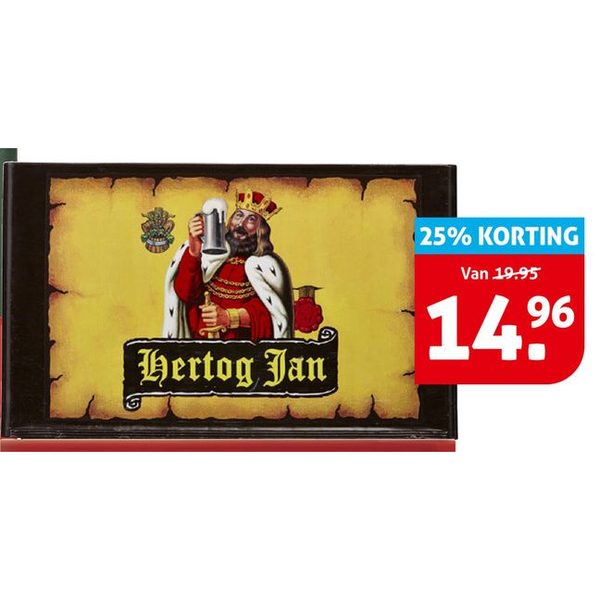 Hertog Jan Pilsener krat