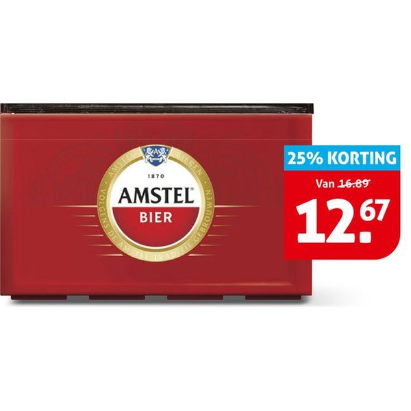 Amstel Pilsener krat