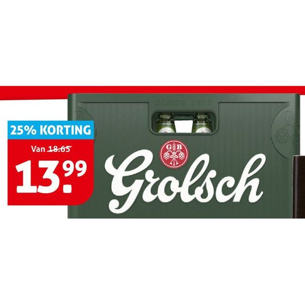 Grolsch Premium Pilsner krat