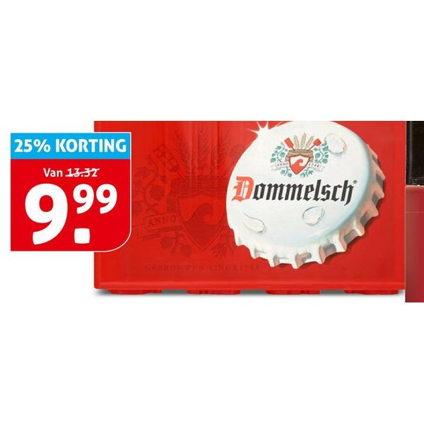 Dommelsch Pilsener krat