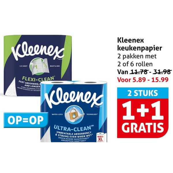 Kleenex keukenpapier