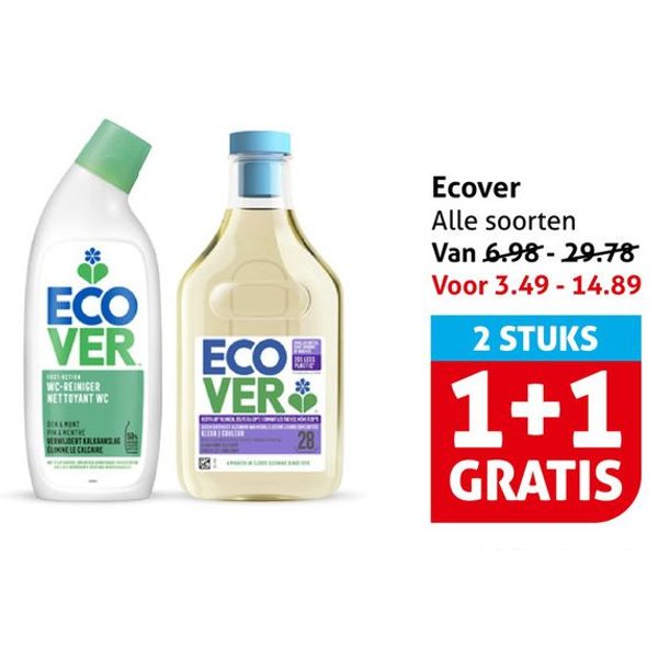 Ecover schoonmaakmiddelen