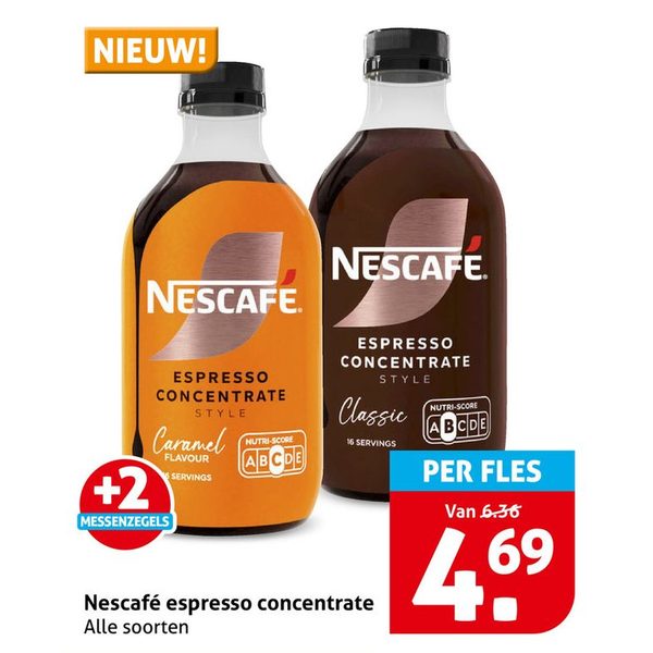 Nescafé espresso concentrate