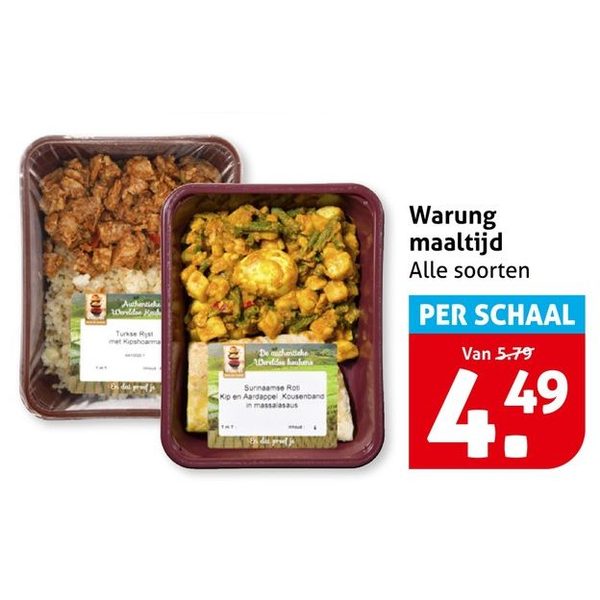 Warung maaltijd
