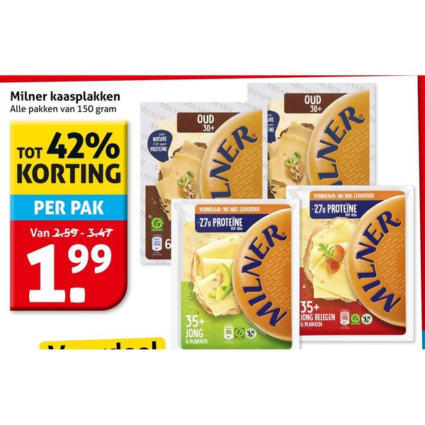 Milner kaasplakken