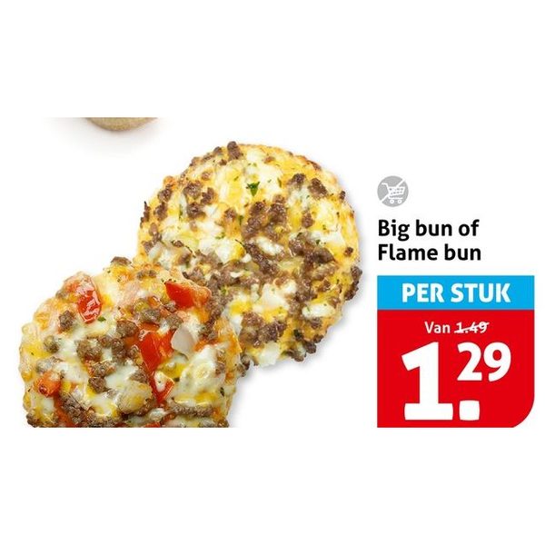 Big bun of Flame bun
