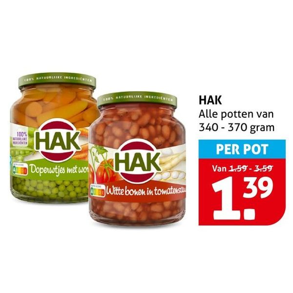 HAK potten