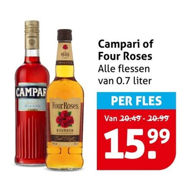 Campari of Four Roses