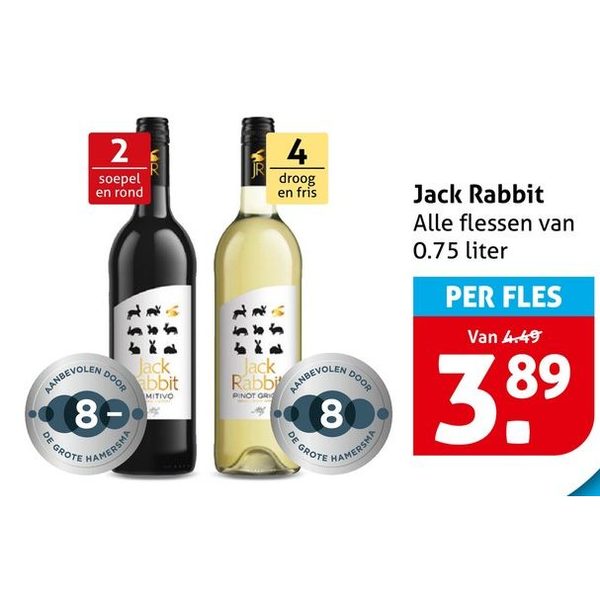 Jack Rabbit wijn