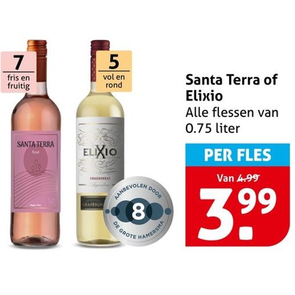 Santa Terra of Elixio wijn