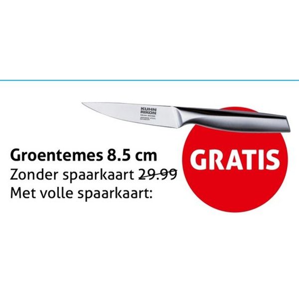 Groentemes 8.5 cm