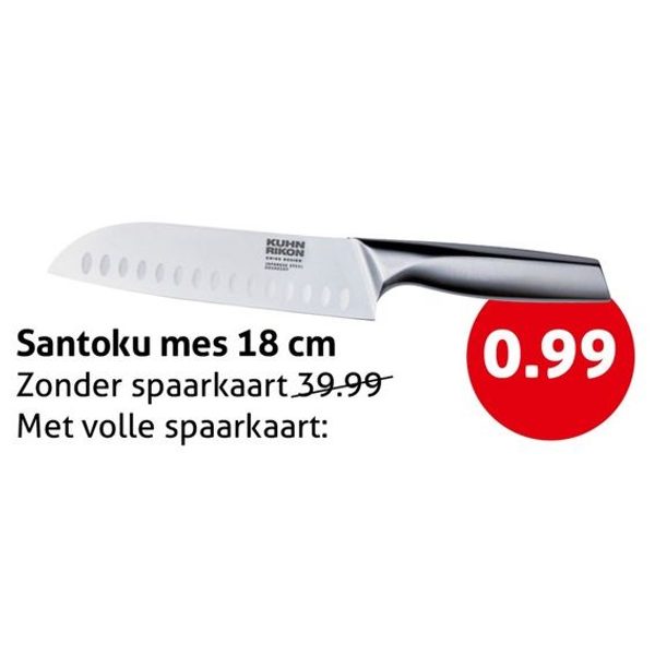 Santoku mes 18 cm