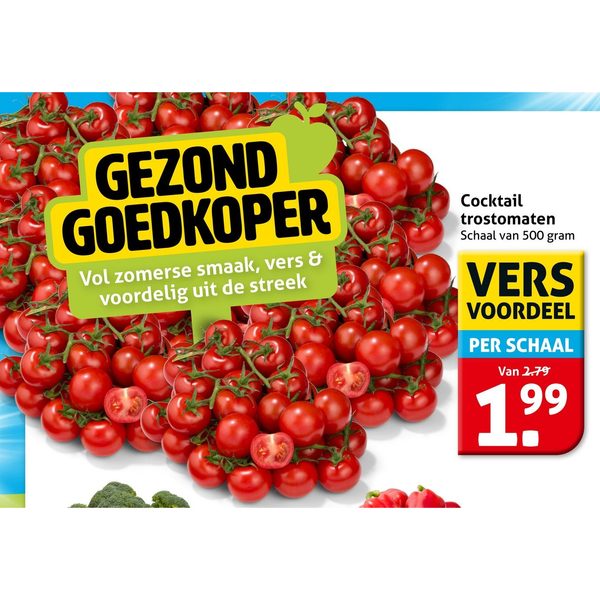 Cocktail trostomaten