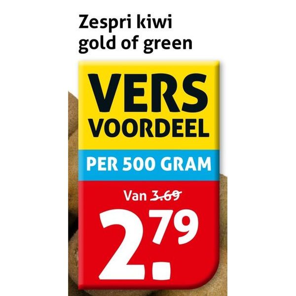Zespri kiwi gold of green