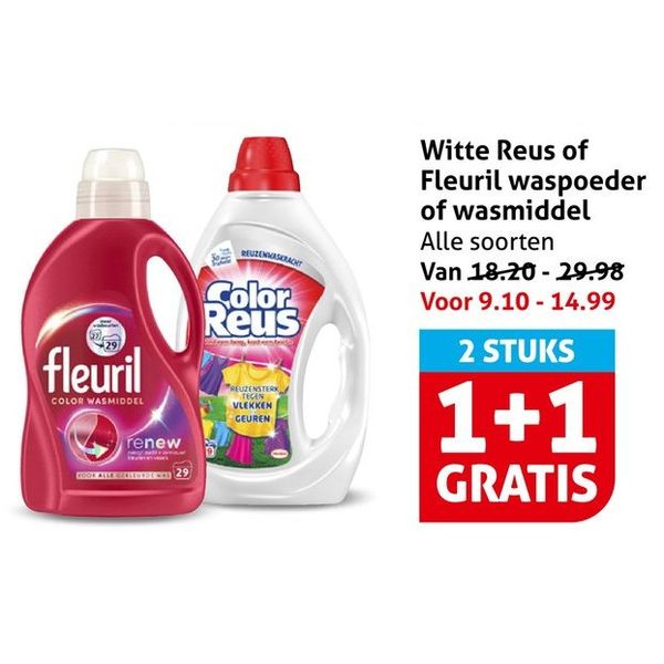 Witte Reus of Fleuril wasmiddel