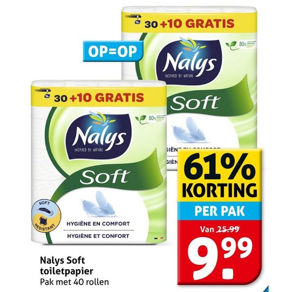 Nalys Soft toiletpapier