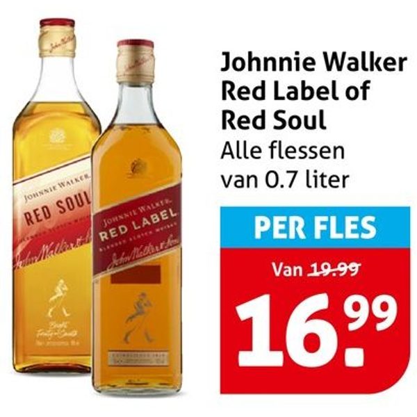 Johnnie Walker Red Label of Red Soul