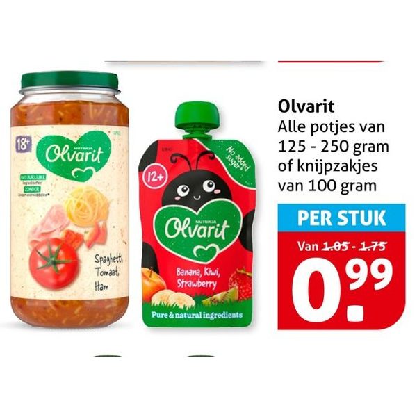 Potjes of knijpzakjes