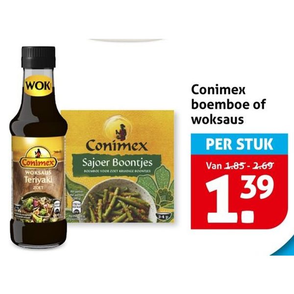 Conimex boemboe of woksaus