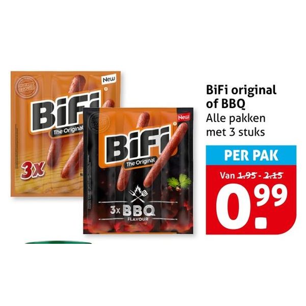 Original of BBQ worstjes