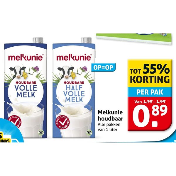 Melkunie houdbare melk