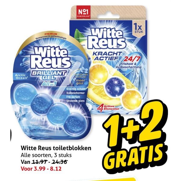 Brilliant Gel/Kracht Actief toiletblokken