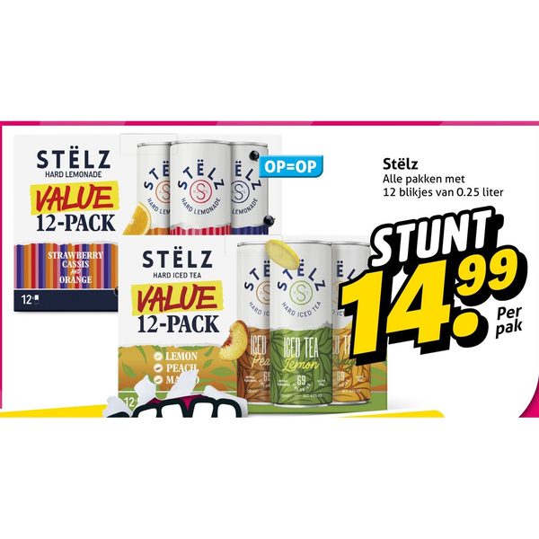 Hard Lemonade / Hard Iced Tea 12-pack